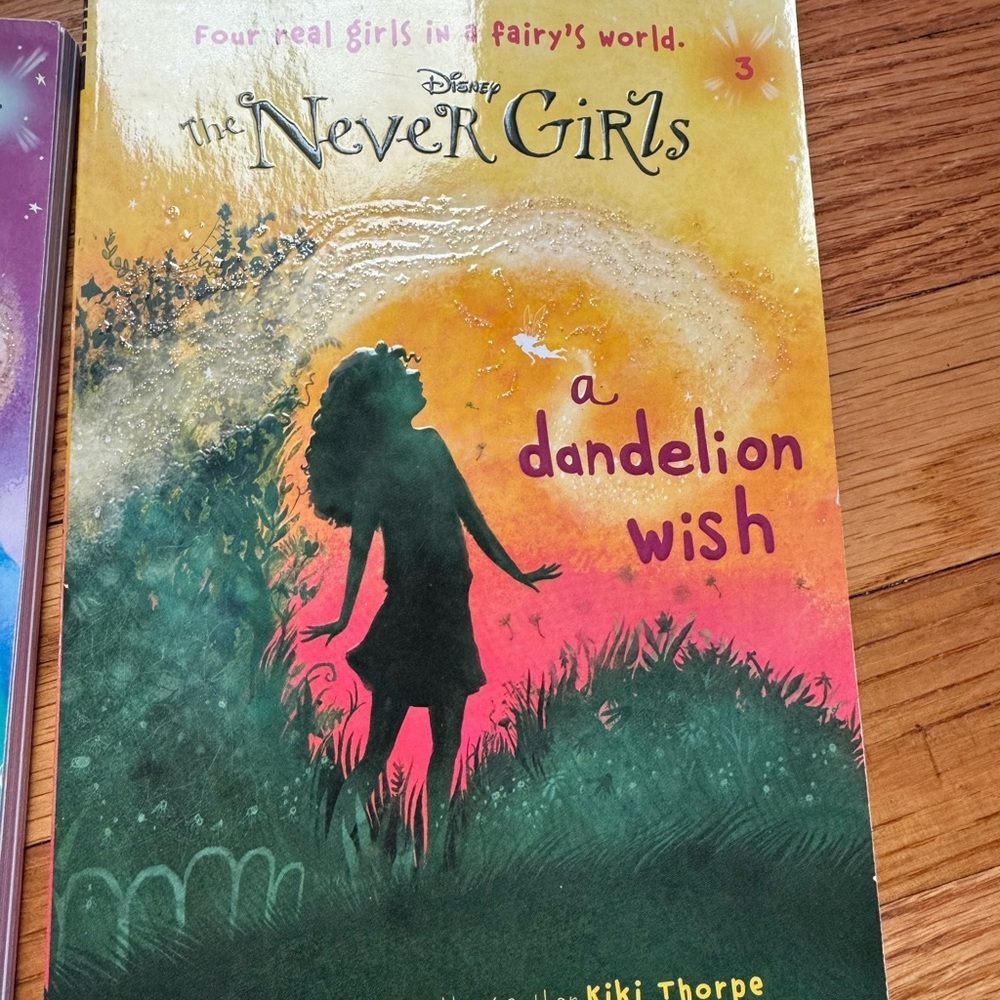 Disney The Never Girls Book Trio - Purple, Yellow, Blue. 1, 3, 4 - Picture 3 of 4